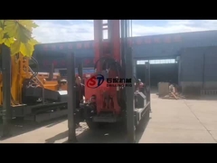 Large 180 Meters Water Well Drilling Equipment Customized Pneumatic Dht Blasting Rubber