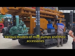 BW320 Portable Horizontal Piston Pump , Mud Pump For Water Well Drilling And Exploration Drilling