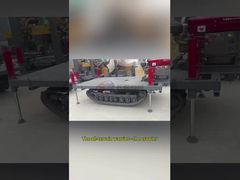 Mobile Hydraulic Crawler Drilling Rig , Track Mounted Drill Rig Easy Operation