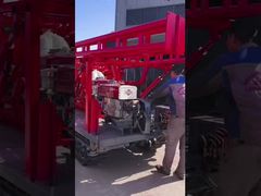 Easy Operate Portable Core Drill Rig 100m - 200m Drilling Depth ISO 9001 Approved