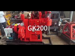 200m Depth Water Well Drilling Equipment , Core Drilling Rig Diesel Power
