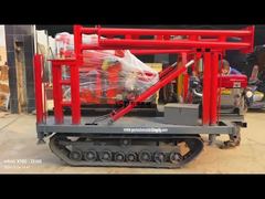 Diesel Engine Soil Sample Drilling Machine / Engineering Drill Rig 600kg
