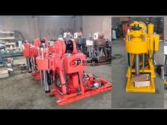 A Closer Look: Deep Soil Testing Rig With BW 160 Mud Pump Diesel Engine 100M Drilling Depth