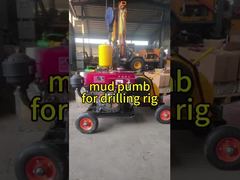 Watch: Triplex Single Acting Drilling Mud Pump Horizontal Type Lightweight Simple Operation Showcase