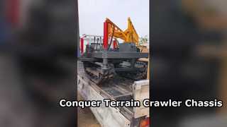 Crawler Drilling Rig Chassis: Conquer Tough Terrain