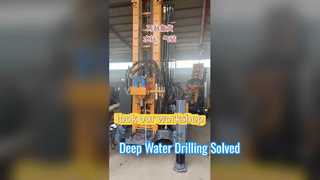 160M -1000M Water Drilling Machine For Farming
