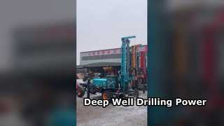 Powerful Borewell Drilling Machine for Deep Wells