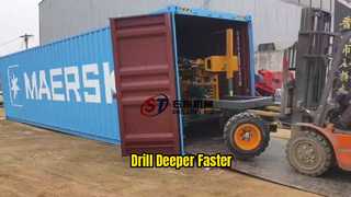 200M Rock Drilling Machine for Water Wells
