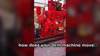 how does your drilling machine move