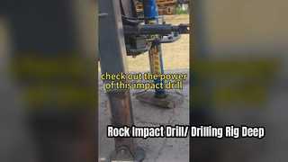 Rock Impact Drill/ Drilling Rig Deep Water Borehole