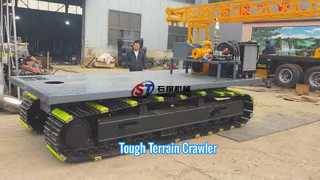 Custom Crawler Chassis for Tough Terrain