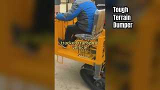 2-5 Ton Crawler Dumper For Tough Terrain