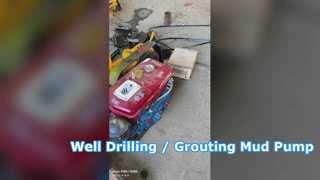 Well Drilling / Grouting Mud Pump