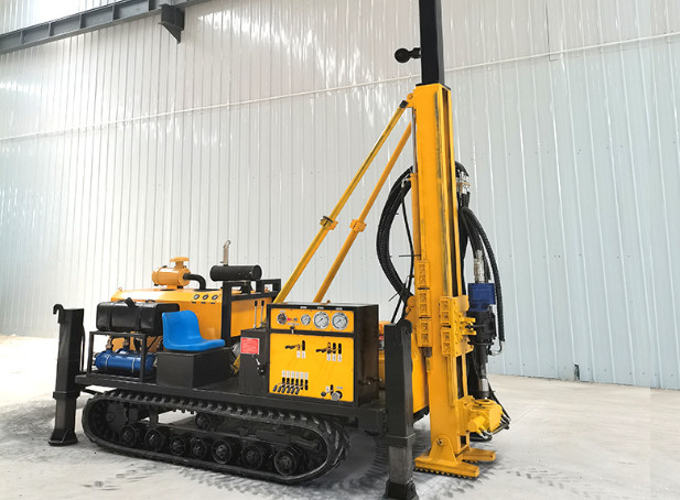 Hydraulic Crawler Mounted Drill Rig 8500 Rotation Torque Drilling ...